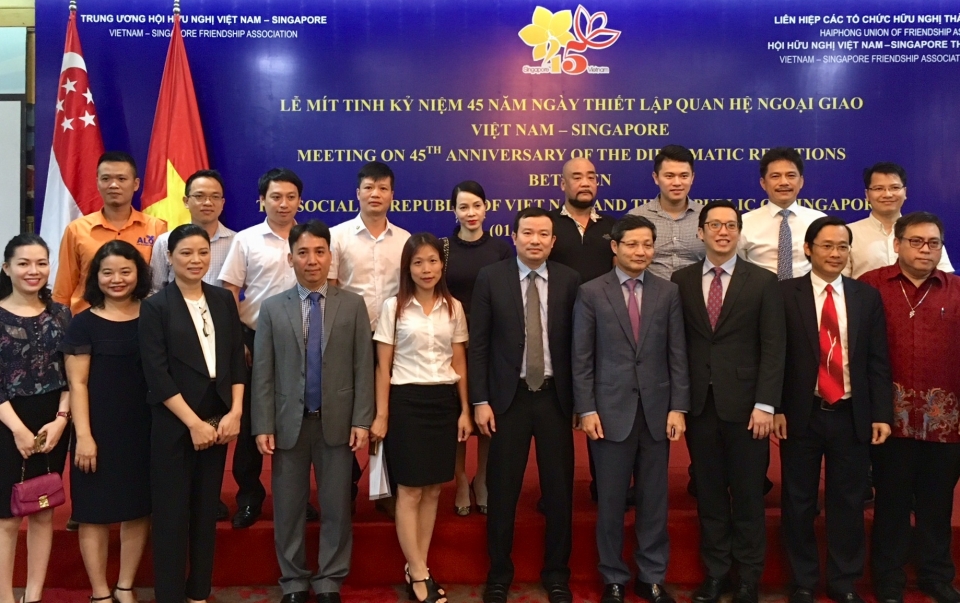 giao luu huu nghi ky niem 45 nam thiet lap quan he ngoai giao viet nam singapore