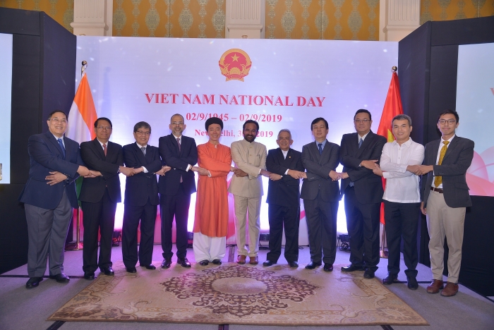 Long trọng Lễ kỷ niệm Quốc khánh lần thứ 74 của Việt Nam tại New Delhi long trong le ky niem quoc khanh lan thu 74 cua viet nam tai new delhi