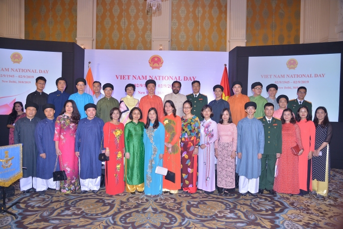 Long trọng Lễ kỷ niệm Quốc khánh lần thứ 74 của Việt Nam tại New Delhi long trong le ky niem quoc khanh lan thu 74 cua viet nam tai new delhi