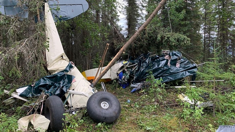 my nghi si alaska thiet mang trong vu va cham may bay