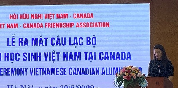 Ra mắt Câu lạc bộ cựu du học sinh Việt Nam tại Canada
