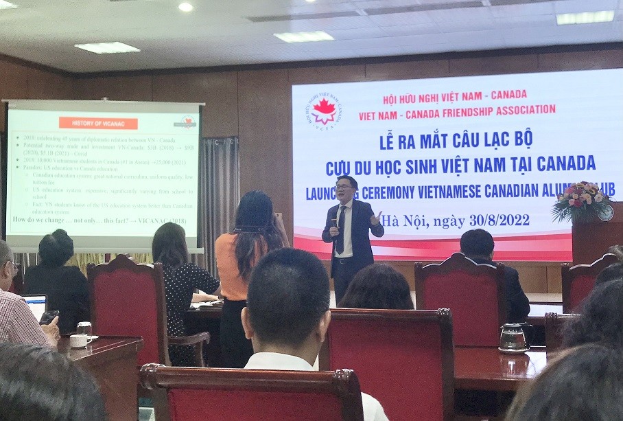 Ra mắt Câu lạc bộ cựu du học sinh Việt Nam tại Canada