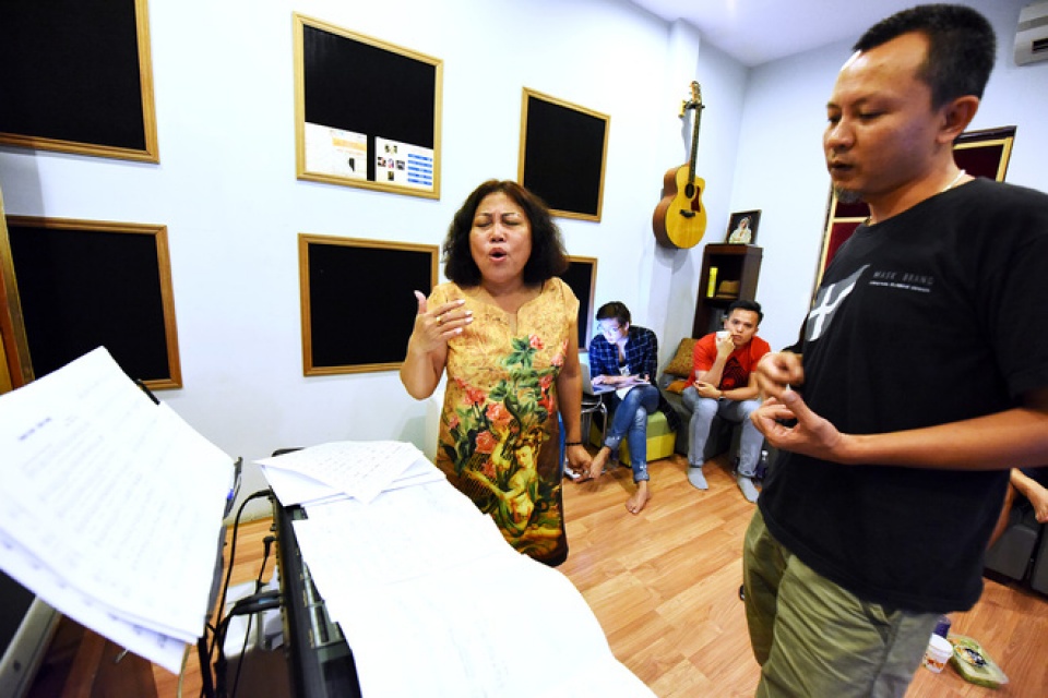 hoa mi tay nguyen hot tro lai