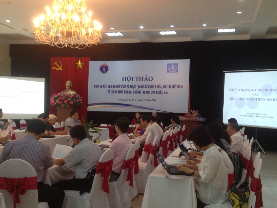 co gan 1 nua so nguoi tung lai xe sau khi uong ruou bia