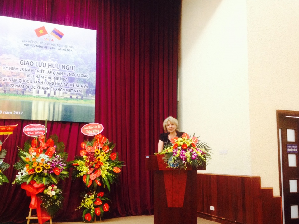 giao luu huu nghi viet nam armenia