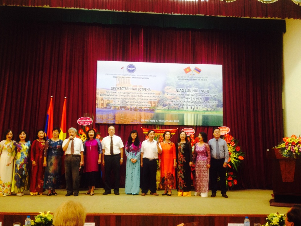 giao luu huu nghi viet nam armenia