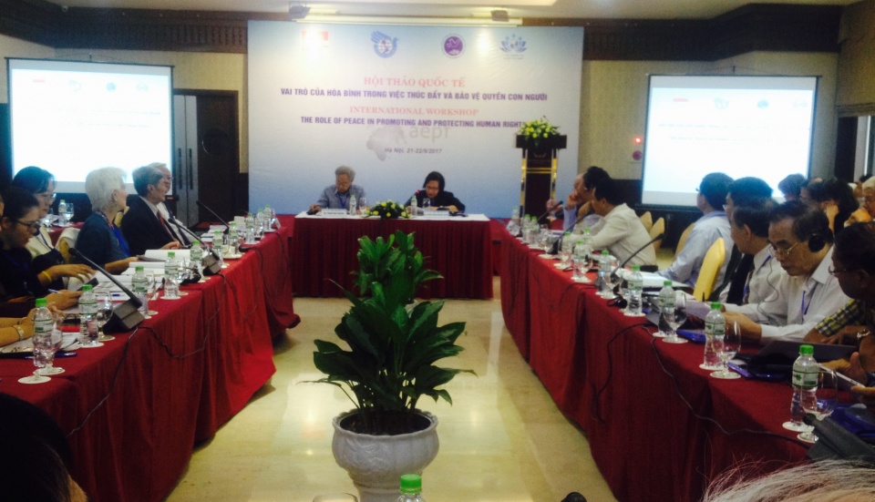 vai tro cua hoa binh trong thuc day va bao ve quyen con nguoi