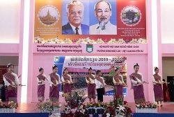 Năm học mới tại Trường song ngữ Lào-Việt Nam Nguyễn Du