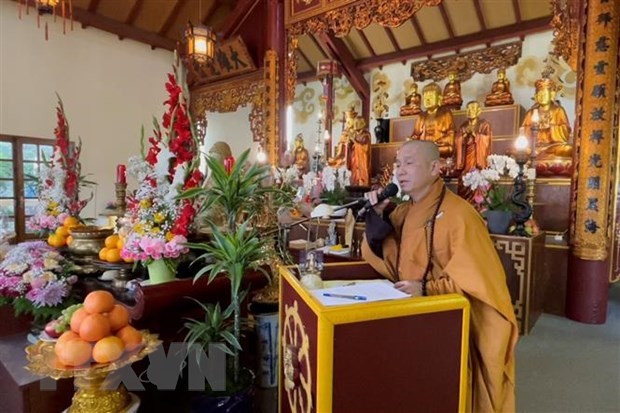 Lễ Vu Lan báo hiếu của cộng đồng người Việt tại Trúc Lâm Thiền viện Paris, Pháp