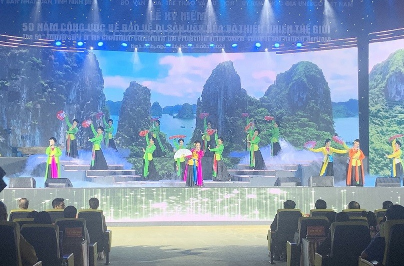Lễ kỷ niệm 50 năm Công ước UNESCO 1972 tại Ninh Bình: Di sản thế giới vì tự cường và phát triển bền vững
