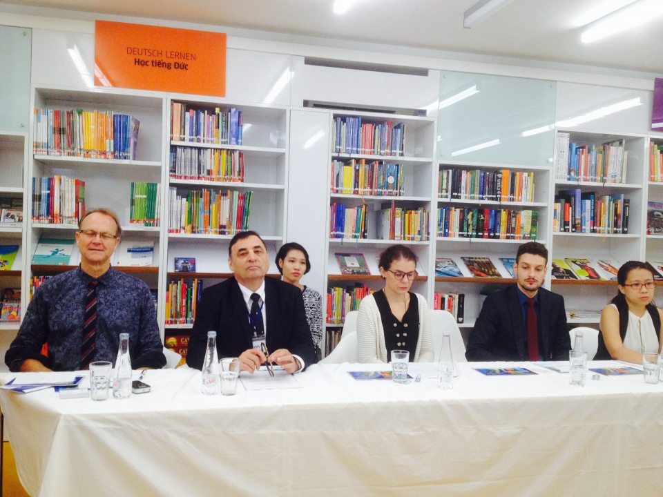 Cùng trải nghiệm ngôn ngữ châu Âu tại Hà Nội noi trai nghiem ngon ngu chau au