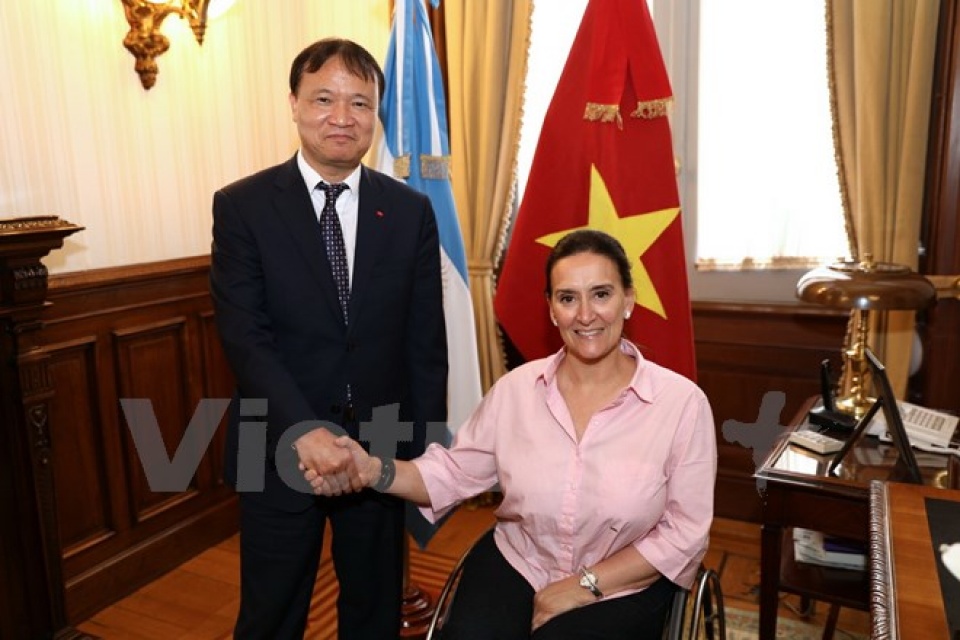 Việt Nam và Argentina tăng cường hợp tác kinh tế viet nam va argentina tang cuong hop tac