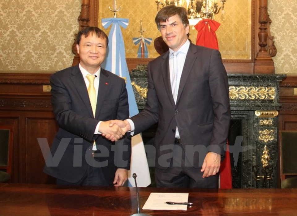 Việt Nam và Argentina tăng cường hợp tác kinh tế viet nam va argentina tang cuong hop tac