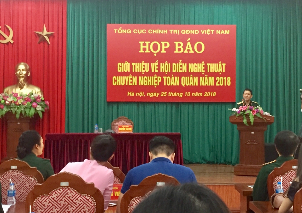 sap dien ra hoi dien nghe thuat chuyen nghiep toan quan 2018