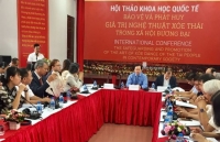 Hơn 100 chuyên gia, nhà nghiên cứu tham dự Hội thảo quốc tế về nghệ thuật Xòe Thái