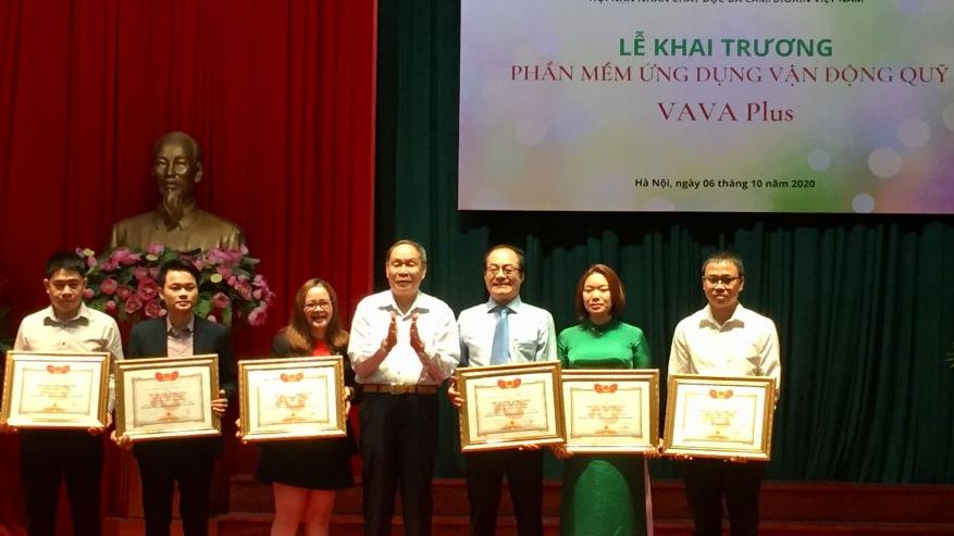 Khai trương phần mềm ứng dụng vận động Quỹ ủng hộ nạn nhân chất độc da cam/dioxin