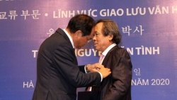 Người Việt Nam đầu tiên nhận giải thưởng văn hóa Sejong