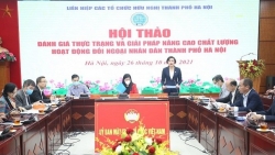 Hà Nội tìm giải pháp nâng cao chất lượng hoạt động đối ngoại nhân dân