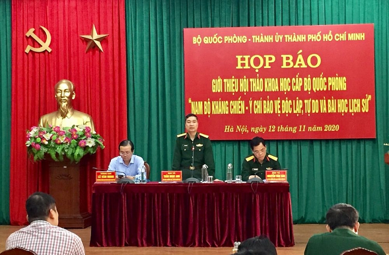 Lần đầu tiên tổ chức Hội thảo khoa học kỷ niệm 75 năm Ngày Nam Bộ kháng chiến Tổ chức Hội thảo khoa học Nam Bộ kháng chiến - ý chí bảo vệ độc lập tự do và bài học lịch sử