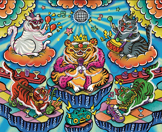 Vẽ Con Hổ - Chiến dịch gây quỹ vì trẻ em thu hút gần tác phẩm chào đón năm Nhâm Dần 2022