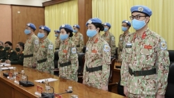 Việt Nam cử thêm 12 sĩ quan gìn giữ hòa bình Liên hợp quốc tại Nam Sudan và Trung Phi