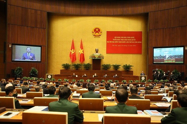 Hội nghị Văn hóa toàn quốc kết nối trực tuyến với cả nước