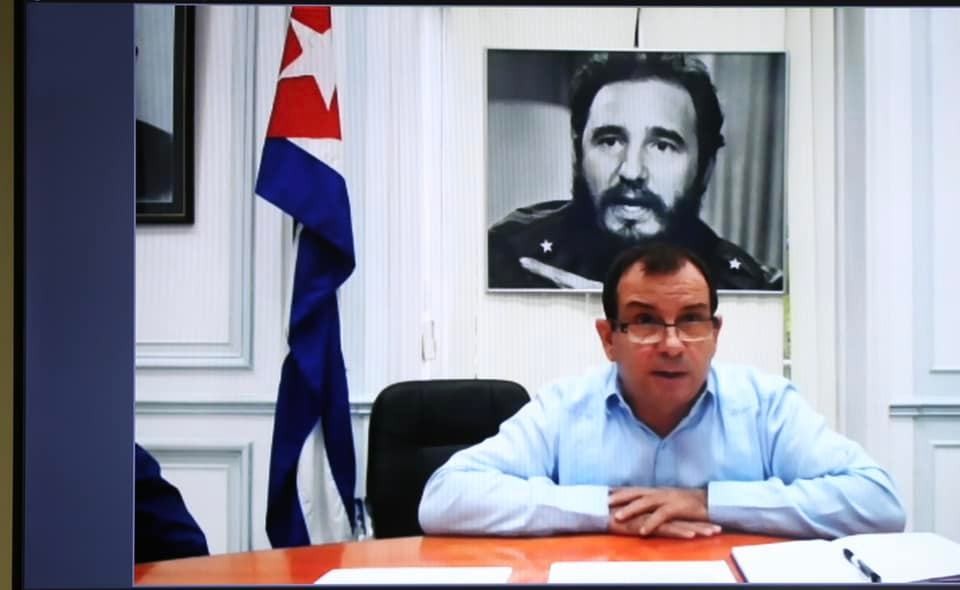 VUFO hội đàm trực tuyến với Viện Cuba Hữu nghị với các dân tộc