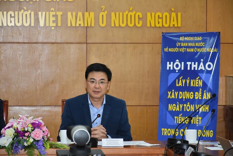 Hướng đến Đề án Ngày Tôn vinh tiếng Việt trong cộng đồng người Việt Nam ở nước ngoài