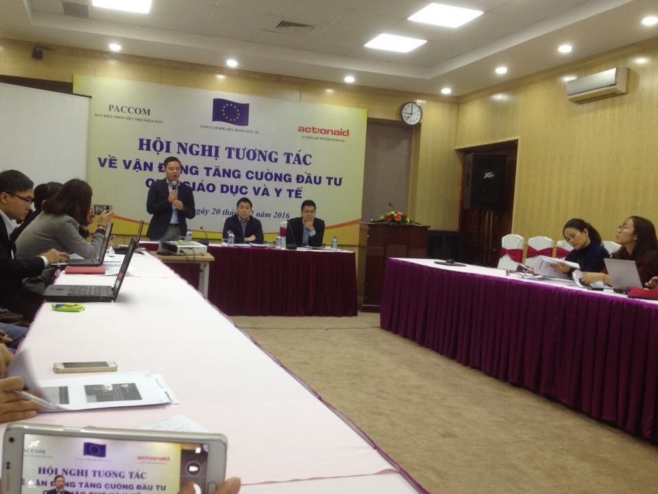 van dong dau tu cho y te giao duc tai viet nam