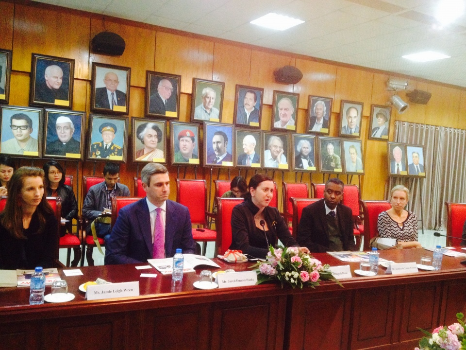 Đoàn Hội đồng các nhà lãnh đạo chính trị trẻ Mỹ thăm Việt Nam doan hoi dong cac nha lanh dao chinh tri tre my tham viet nam