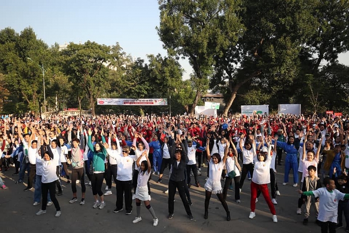 cuoc chay vi tre em ha noi 2019 quyen gop duoc gan 12 ty dong