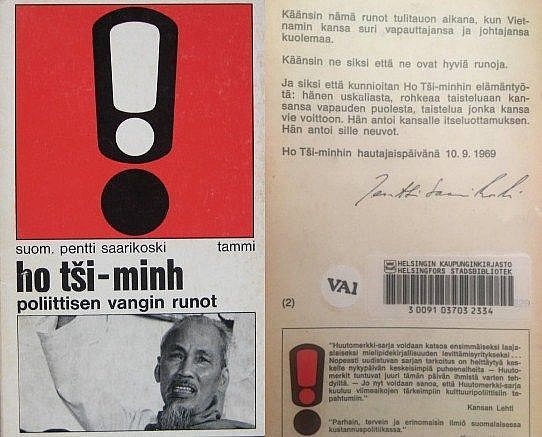Điều ít biết về bản dịch tiếng Phần Lan 'Nhật ký trong tù' của Chủ tịch Hồ Chí Minh