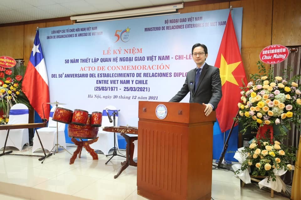 Lễ kỷ niệm 50 năm thiết lập quan hệ ngoại giao Việt Nam-Chile