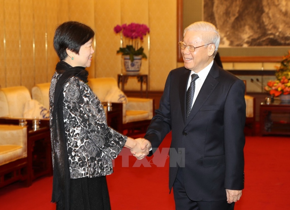 tong bi thu tiep doan hoi huu nghi doi ngoai nhan dan trung quoc