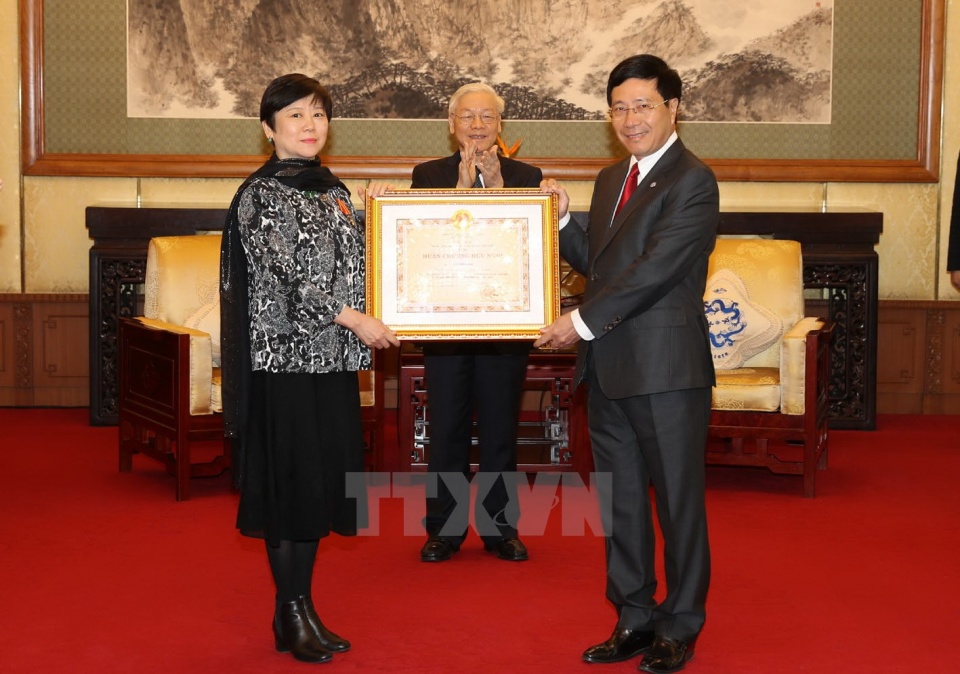 tong bi thu tiep doan hoi huu nghi doi ngoai nhan dan trung quoc