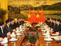 Tổng Bí thư hội kiến Thủ tướng Quốc vụ viện Trung Quốc