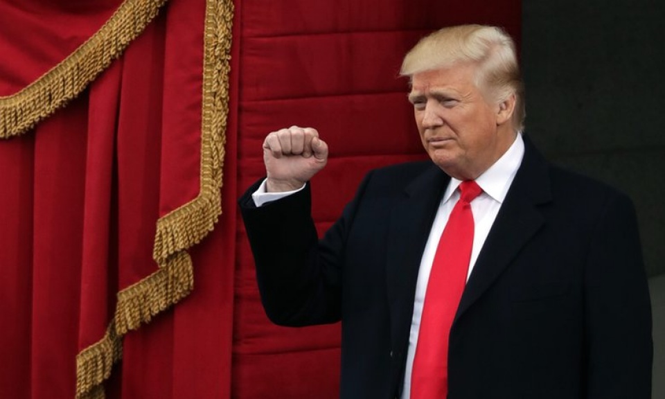 live thoi dai trump chinh thuc bat dau