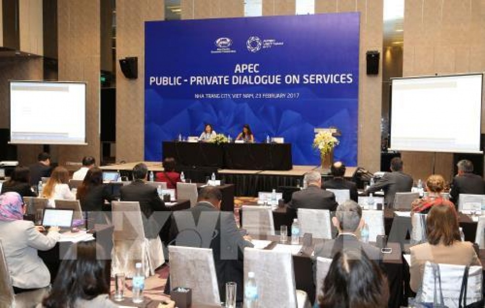 apec 2017 nang cao hop tac cong tu ve dich vu