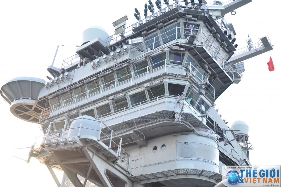 can canh tau san bay uss carl vinson dang o tham da nang