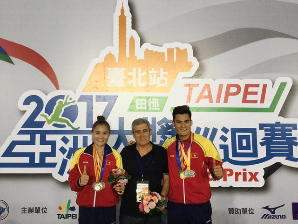 dien kinh viet nam boi thu hcv tai grand prix chau a