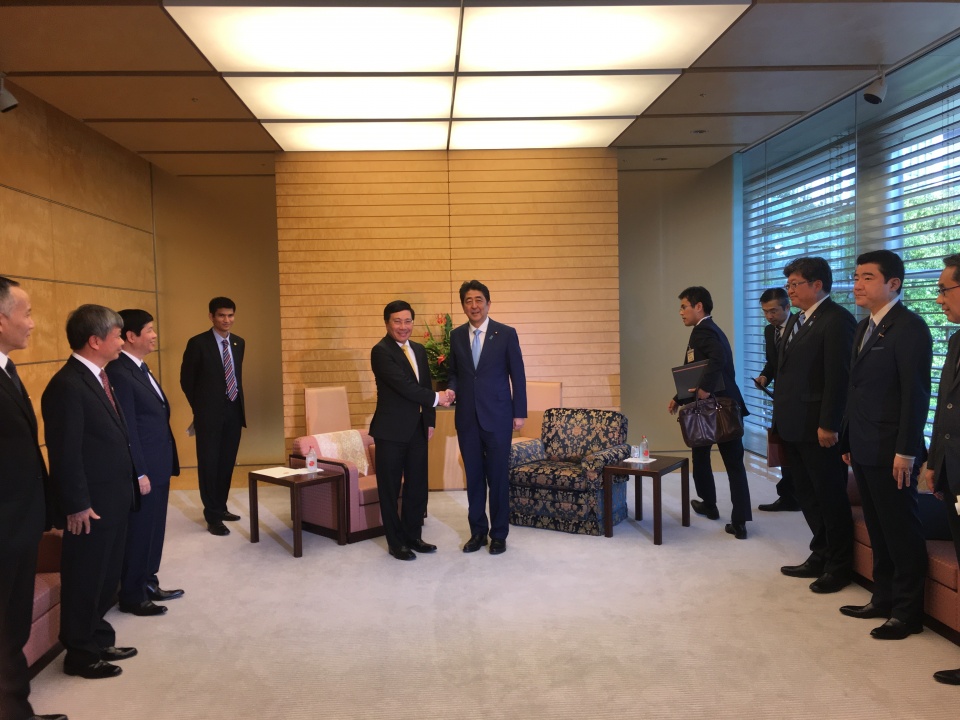 Phó Thủ tướng Phạm Bình Minh thăm, làm việc tại Nhật Bản pho thu tuong pham binh minh tham lam viec tai nhat ban