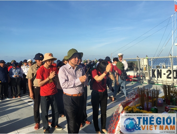 tin anh hanh trinh dua kieu bao tham truong sa nam 2019