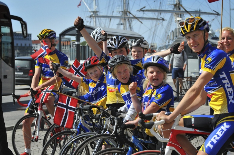 na uy khoi dong giai dua xe dap duong truong vo dich the gioi