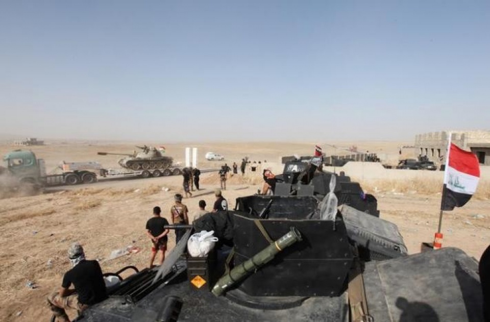 iraq tap trung luc luong chuan bi tai chiem mosul
