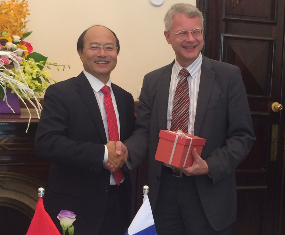 Tham vấn chính trị cấp Vụ trưởng Bộ Ngoại giao Việt Nam - Phần Lan tham van chinh tri cap vu truong bo ngoai giao viet nam phan lan