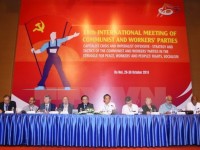 Bế mạc Cuộc gặp quốc tế các Đảng Cộng sản và công nhân lần thứ 18