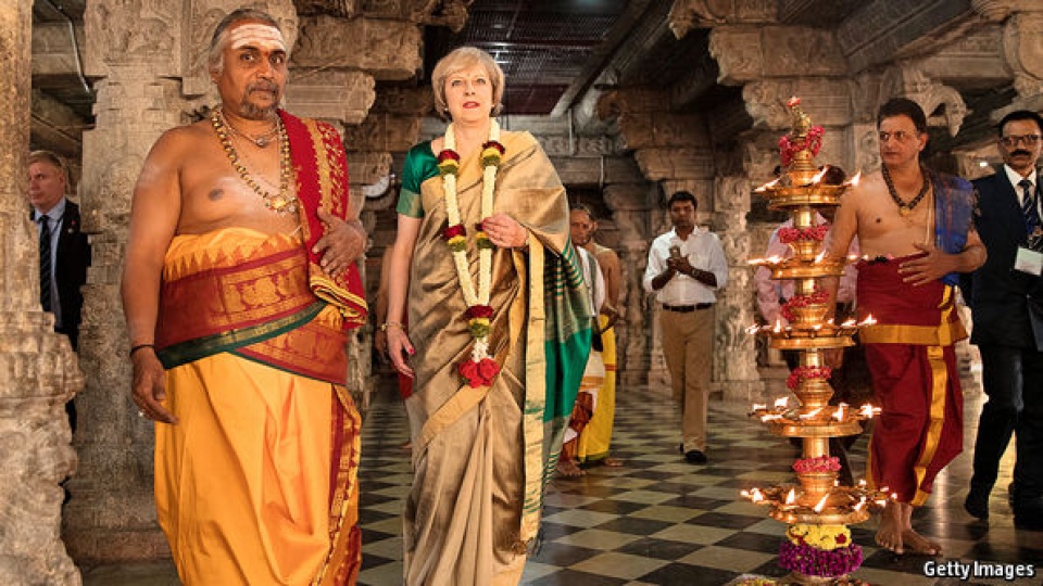 Trắc trở quan hệ Anh - Ấn trac tro quan he anh an