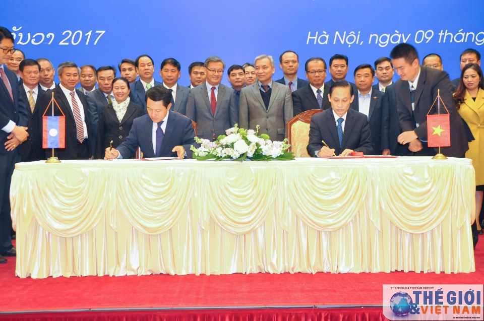 cuoc hop thuong nien lan thu xxvii giua hai doan dai bieu bien gioi viet nam lao