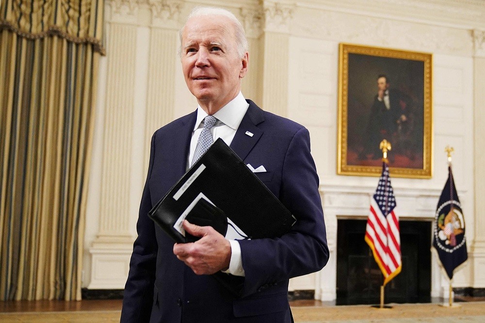 Tổng thống Mỹ Joe Biden. (Nguồn: AFP)