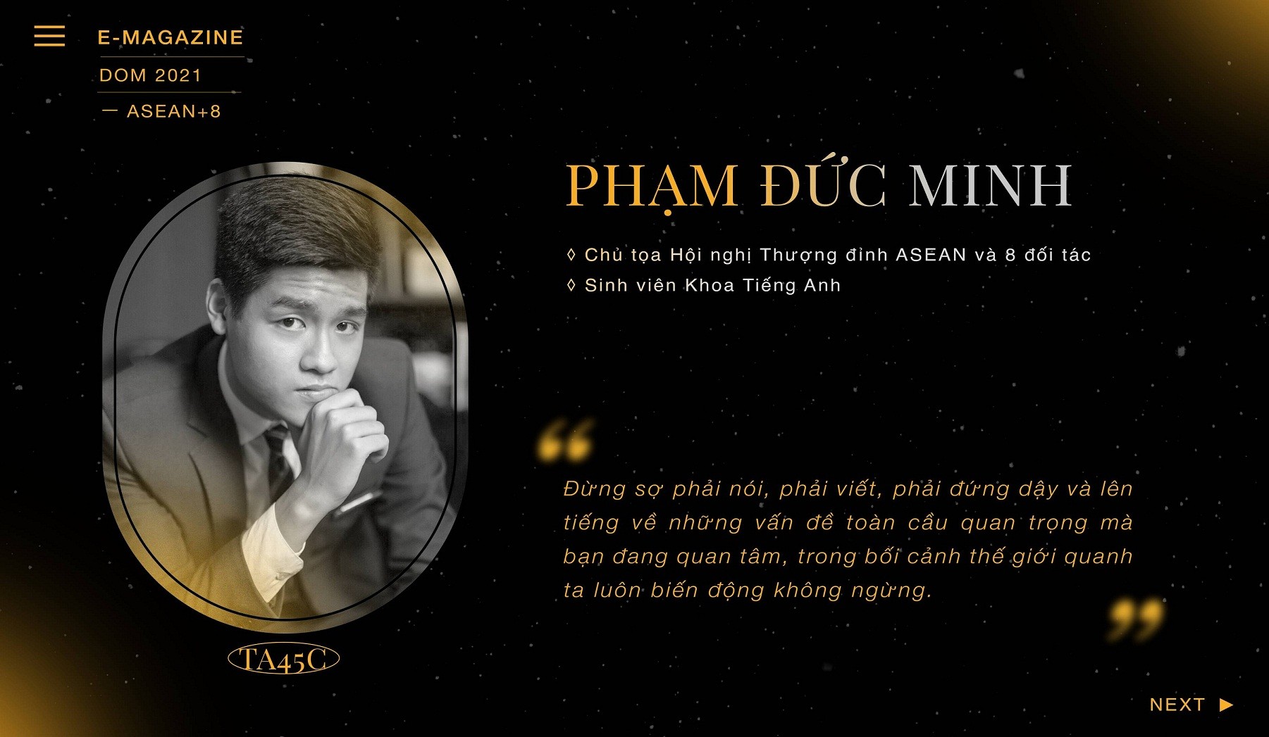 DAV OPEN MUN 2021: GẶP GỠ 5 CHỦ TỌA PHIÊN HỌP MÔ PHỎNG LÀ SINH VIÊN HỌC VIỆN NGOẠI GIAO